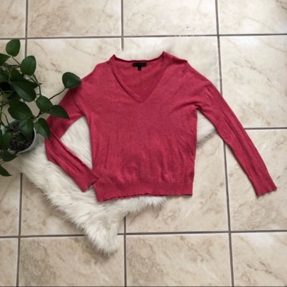 Banana Republic Silk Cashmere Shirt Sweater